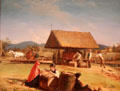 Cider Making painting by William Sidney Mount at Metropolitan Museum of Art. New York, NY.