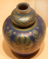 Earthenware Lancastrian vase by Pilkington Pottery Co. of Manchester, England at Metropolitan Museum of Art. New York, NY.