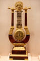 Clock in form of an oscillating pendulum by Delaunoy Her. Eleve de Breguet of France at Metropolitan Museum of Art. New York, NY.
