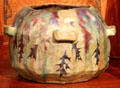 Earthenware jardinière by Lucien Lévy-Dhurmer & Clément Massier at Metropolitan Museum of Art. New York, NY.