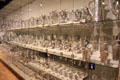 Collection of antique American silver at Metropolitan Museum of Art. New York, NY.