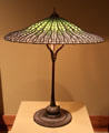 Lotus Pagoda lamp by Tiffany Studios, New York City at Metropolitan Museum of Art. New York, NY.