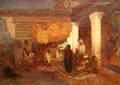 Snake Charmer at Tangier, Africa painting by Louis C. Tiffany at Metropolitan Museum of Art. New York, NY.