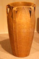 Earthenware vase by Ruth Erickson of Grueby Pottery Co. of Boston, MA at Metropolitan Museum of Art. New York, NY.