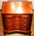 Desk from Colchester, CT by Benjamin Burnham at Metropolitan Museum of Art. New York, NY.