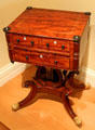 Work table for both sewing & writing by Lemuel Churchill of Boston at Metropolitan Museum of Art. New York, NY.