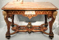 Egyptian revival center table attrib. Pottier & Stymus Manufacturing Co. of New York City at Metropolitan Museum of Art. New York, NY.