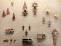 Collection of Gothic jewelry traded north of Mediterranean at Morgan Library. New York City, NY.