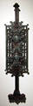 Cast iron balustrade panel for Carson, Pirie, Scott department store of Chicago by Louis H. Sullivan at Brooklyn Museum. Brooklyn, NY.
