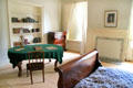 Northwest corner upstairs guest bedroom at Lindenwald. Kinderhook, NY.