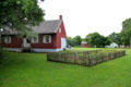 View of open air museum of Old Bethpage Village. Old Bethpage, NY.