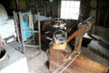Backroom with indoor well in Williams House at Old Bethpage Village. Old Bethpage, NY.