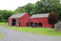 Carriage barn complex at Old Bethpage Village. Old Bethpage, NY.