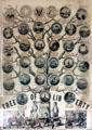 Tree of Liberty graphic showing when states joined Union published by H. Phelps of New York, NY at Old Bethpage Village. Old Bethpage, NY.