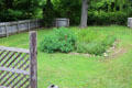 Garden of Kirby House at Old Bethpage Village. Old Bethpage, NY.