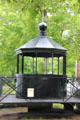 Top of Long Point lighthouse on grounds of Sag Harbor Whaling Museum. Sag Harbor, NY.