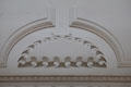 Decorative ceiling plaster work at Sag Harbor Whaling Museum. Sag Harbor, NY.