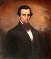 Portrait of Capt. Jonas Winters master of several Sag Harbor ships at Sag Harbor Whaling Museum. Sag Harbor, NY.