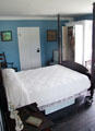 Four poster bed with tufted bedspread at Home Sweet Home Museum. East Hampton, NY.