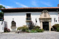 Spanish Baroque style courtyard facade at Vanderbilt Mansion. Centerport, NY.