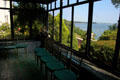 Northport porch at Vanderbilt Mansion. Centerport, NY.