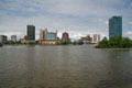 Skyline of Toledo. Toledo, OH.