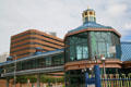 Four SeaGate Building with SeaGate overhead walkway. Toledo, OH.