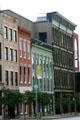 Italianate buildings at Fort Industry Square. Toledo, OH.