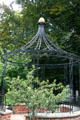 Symbolic band shell in Wildwood Manor House gardens. Toledo, OH.