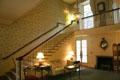 Entrance hall stairs at Wildwood Manor House. Toledo, OH.