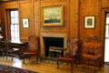 Paneled library of Wildwood Manor House. Toledo, OH.
