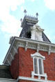 Tower details of John Wright Mansion at Historic Lyme Village Museum. Bellevue, OH.