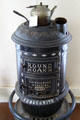 Round Oak stove by P.D. Beckwith of Dowagiac, MI, at Historic Lyme Village Museum. Bellevue, OH.