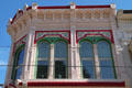 Ornate heritage commercial corner buildings. Tiffin, OH.