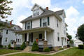 Foursquare style house. Tiffin, OH.