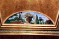 Lobby painting at Ritz Theatre. Tiffin, OH.