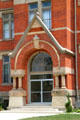 Entrance to Heidelberg University Hall Administrative Offices. Tiffin, OH.