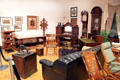 Objects from McKinley's law office at McKinley Presidential Museum & Library. Canton, OH.