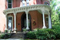 Porch of Hower House. Akron, OH.