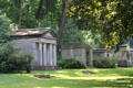 Mausoleums in Glendale Cemetery. Akron, OH.
