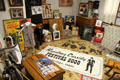 Hoppy collectables at Hopalong Cassidy Museum. Cambridge, OH.