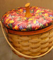Apple basket by Longaberger Co. at Stone Academy Museum. Zanesville, OH.