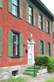 Federal-style Nye house in Putnam once home of abolitionists. Zanesville, OH.
