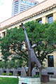 Freedom Sculpture by A. Tibor at Post Office. Columbus, OH.
