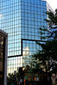 Modern reflective glass commercial building. Columbus, OH.