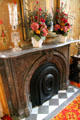 Dining room fireplace at Kelton House Museum. Columbus, OH.
