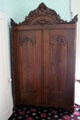 Carved cabinet at Kelton House Museum. Columbus, OH.