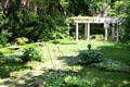 Garden at Kelton House Museum. Columbus, OH.