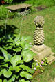 Garden at Kelton House Museum. Columbus, OH.