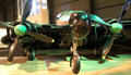 Northrop P-61C Black Widow fighter at National Museum of USAF. Dayton, OH.